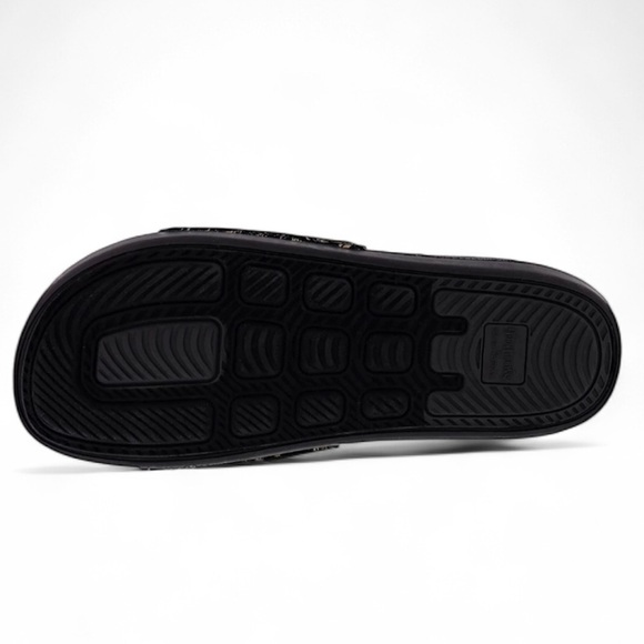 SKECHERS X SNOOP DOGG: LOW SLIDER- VELVET PAISLEY 251093 BKGD MEN'S SANDALS NWOB - Picture 5 of 5